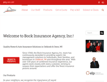 Tablet Screenshot of bockins.com